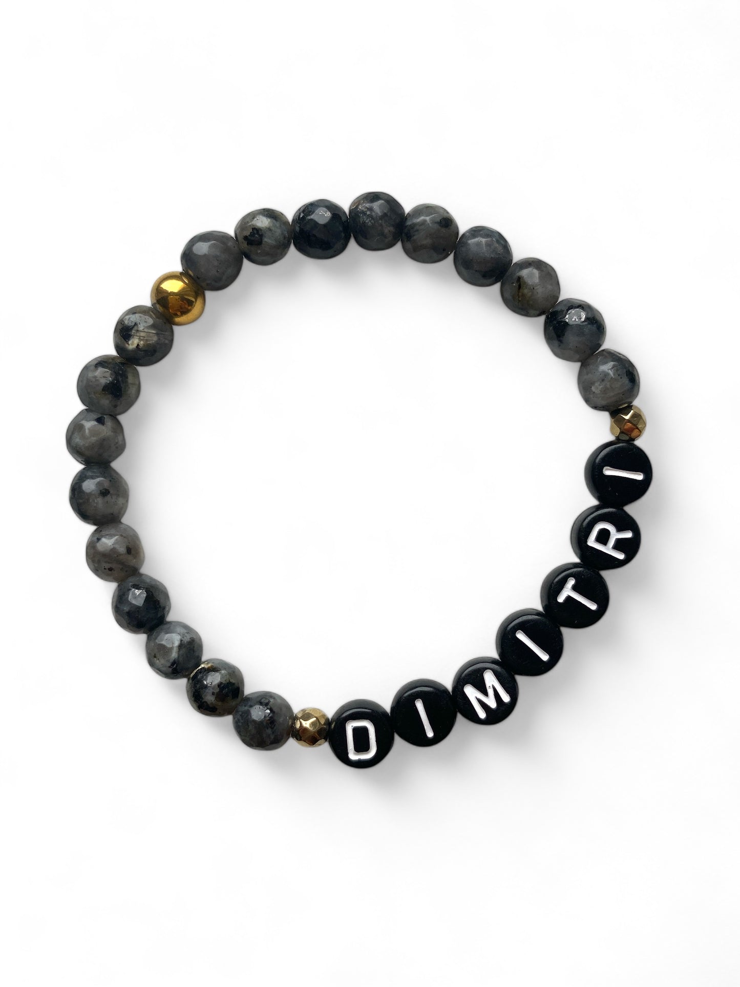 Logos, Custom Name Bracelet