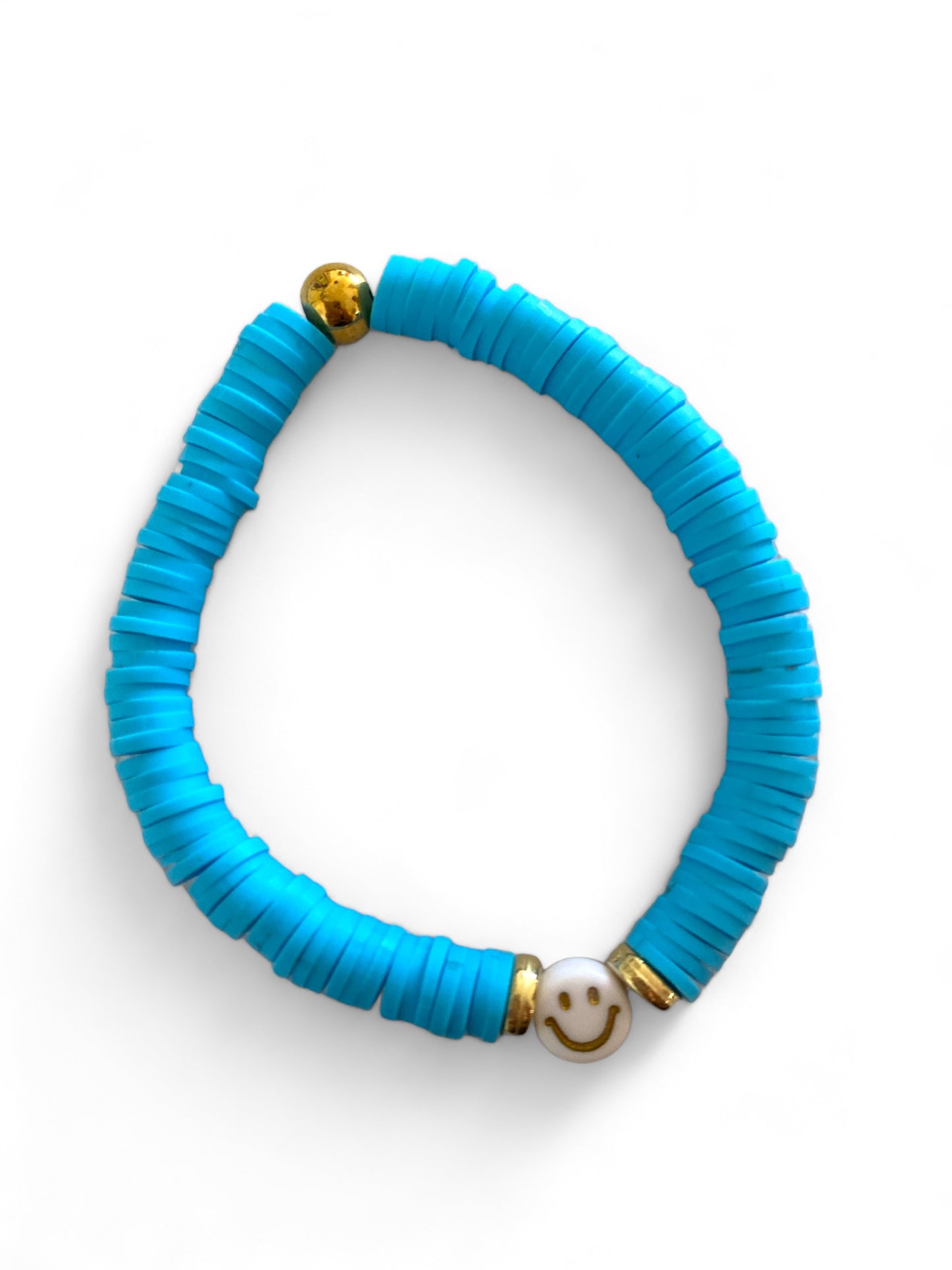 Koukla, Heishi Beads Light Blue