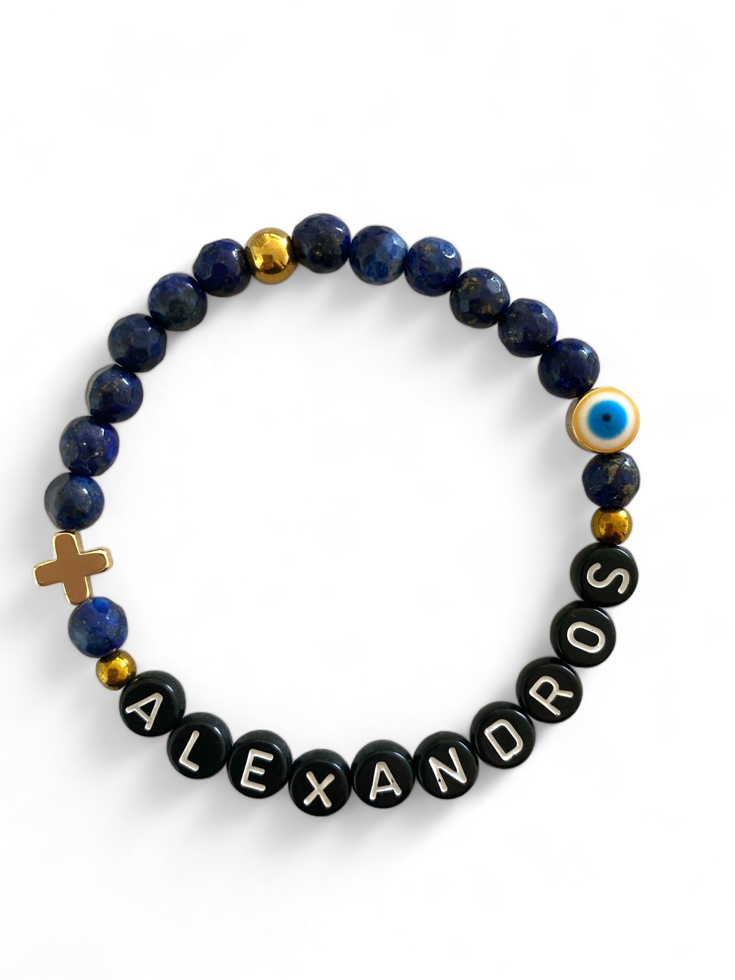 Logos, Custom Two Charms Bracelet