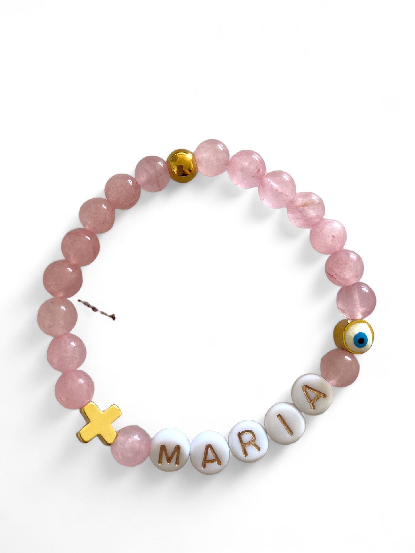 Logos, Custom Two Charms Bracelet