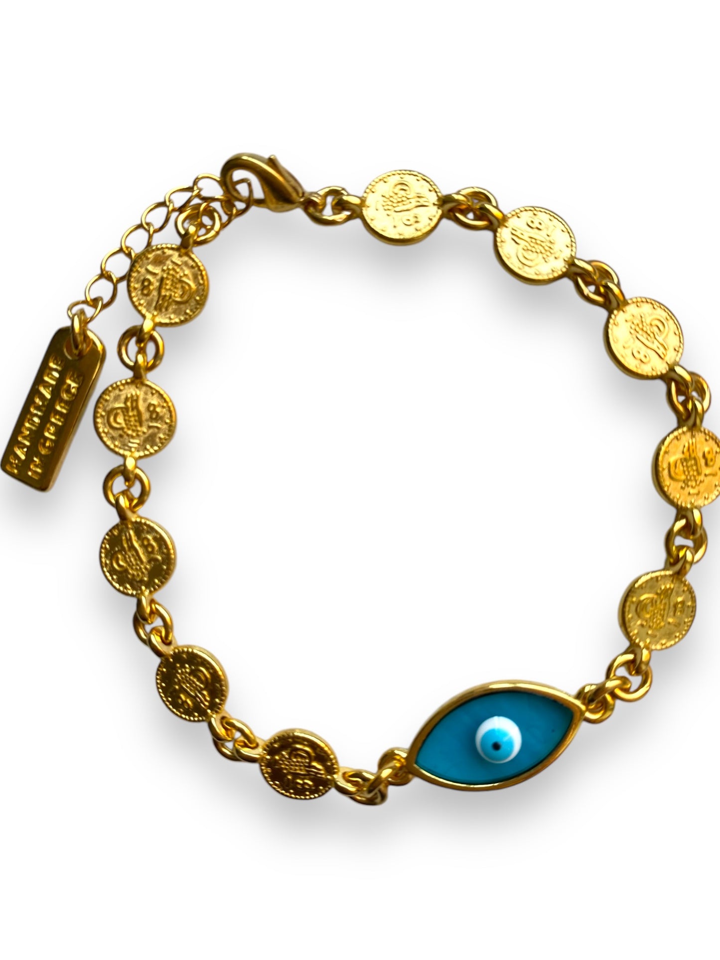 Cleopatra, Evil Eye Gold Bracelet