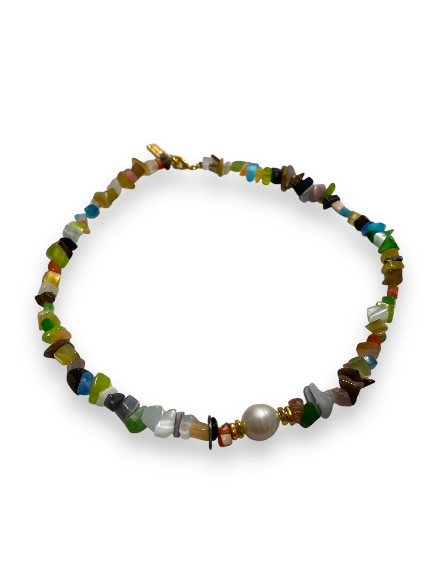 Kohili, Shell & Pearl Necklace