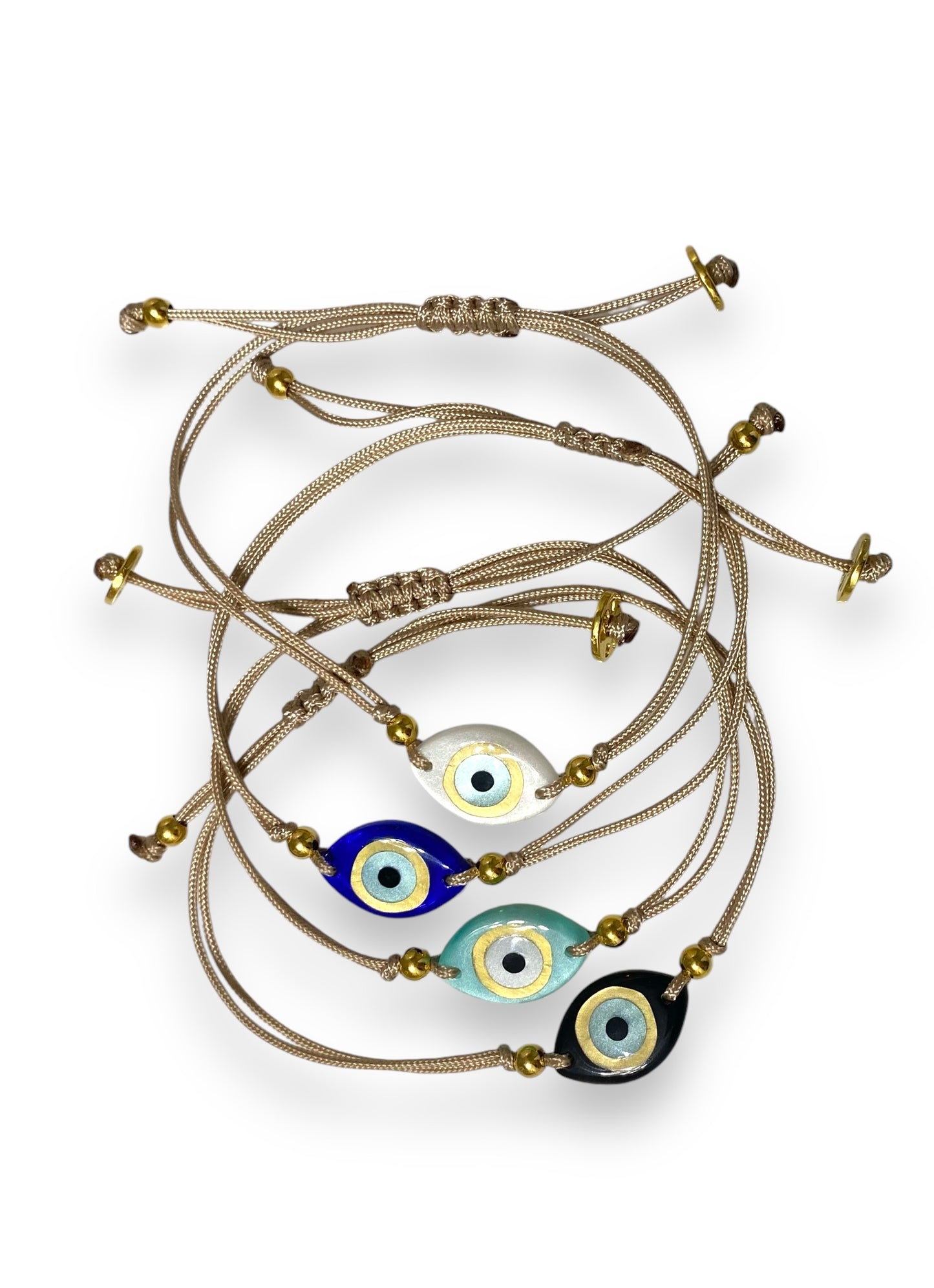 Theia, Adjustable Oval Eye Bracelet