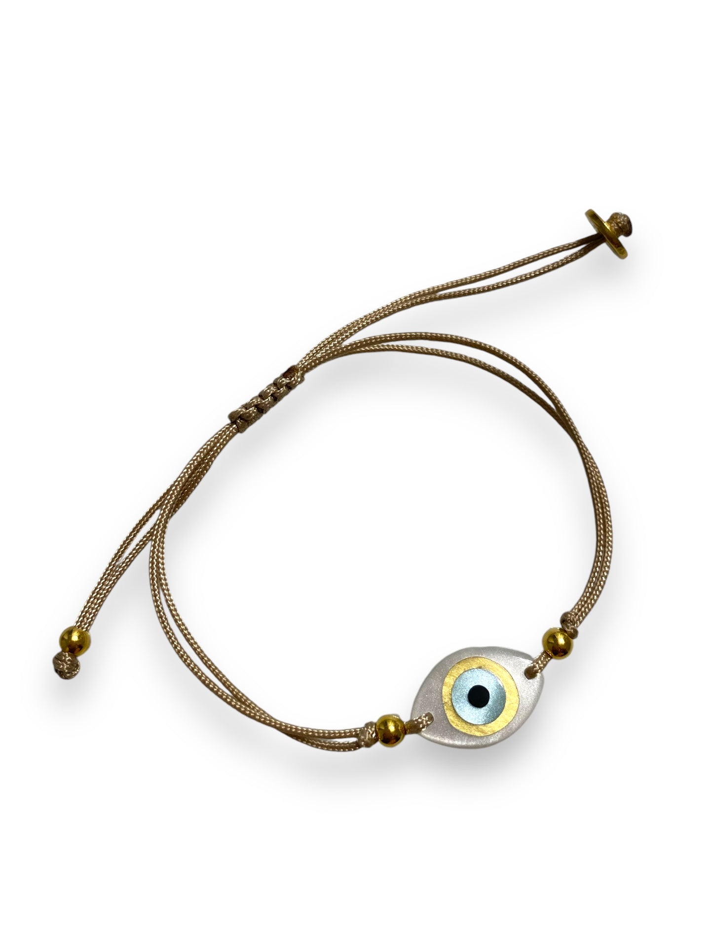 Theia, Adjustable Oval Eye Bracelet