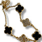 Pave Clover, Large Clover Bracelet