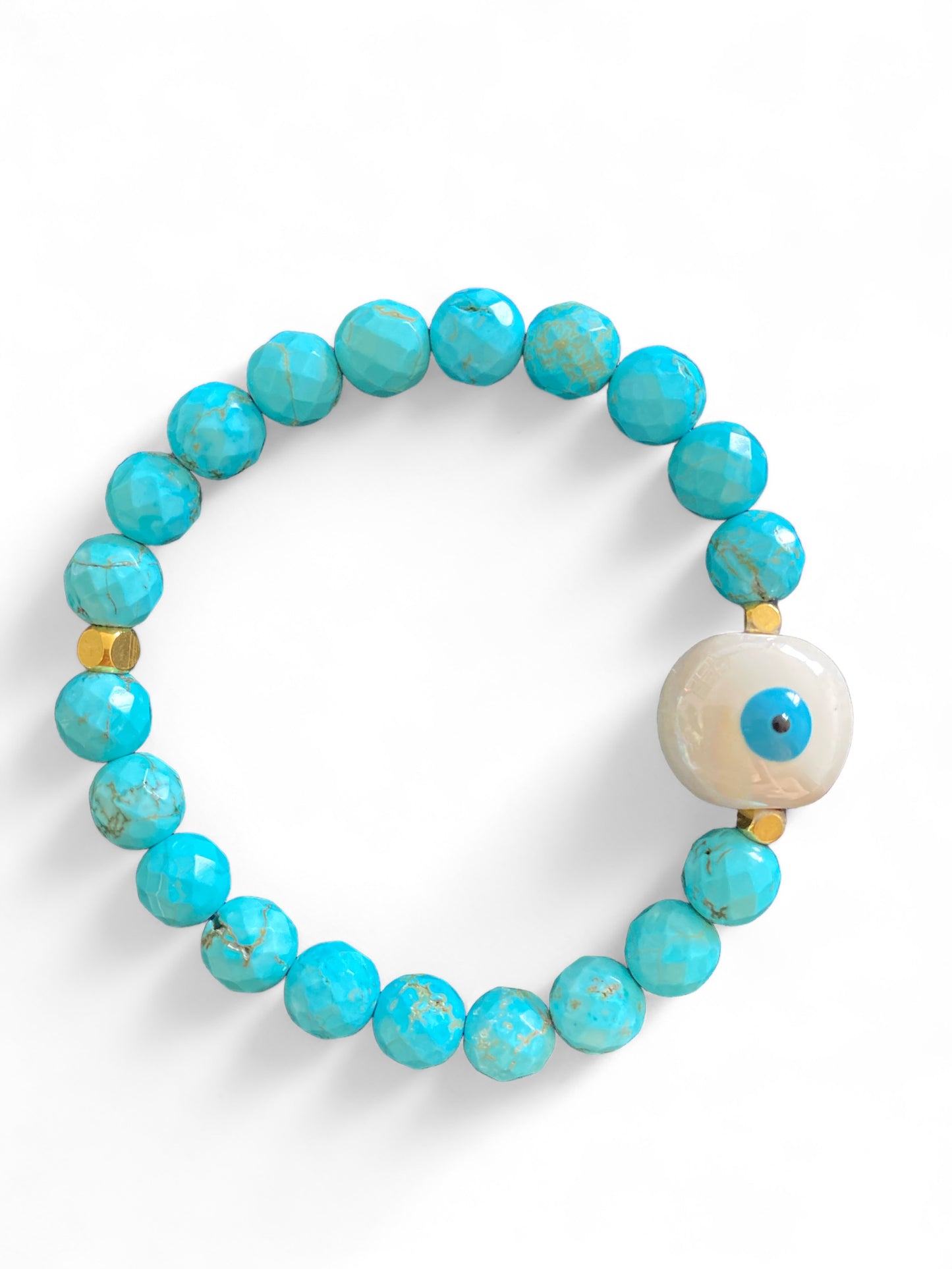 Keramos, Ceramic Evil Eye Bracelet