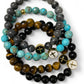 Meteora, Enamel Cross Beaded Bracelet