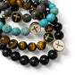 Meteora, Enamel Cross Beaded Bracelet