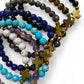 Stavros, Gold Cross Beaded Bracelet