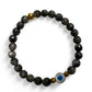 Meteora, Enamel Cross Beaded Bracelet