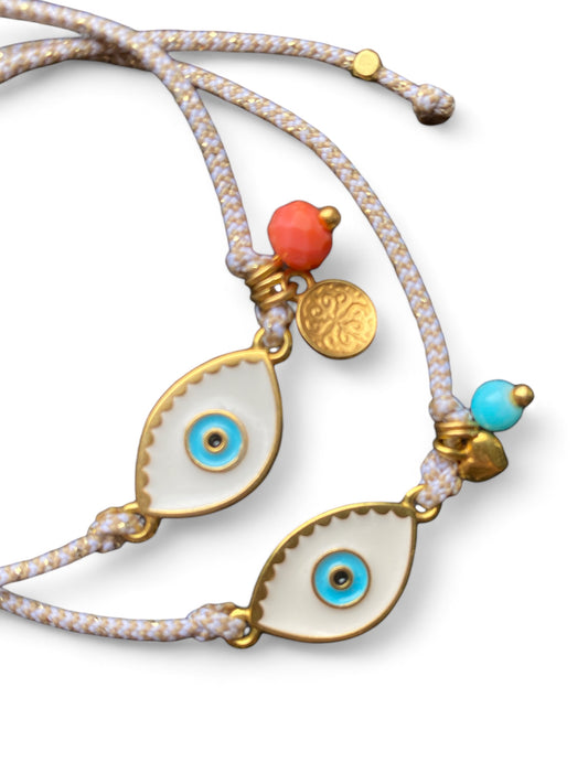 Milos, Enamel Evil Eye Bracelet