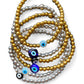 Mataki, Hematite Evil Eye Bracelet