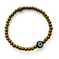 Mataki, Hematite Evil Eye Bracelet