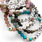 Logos, Custom Two Charms Bracelet