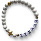Logos, Custom One Charm Bracelet