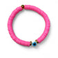 Koukla, Heishi Beads Hot Pink