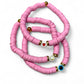 Koukla, Heishi Beads Light Pink