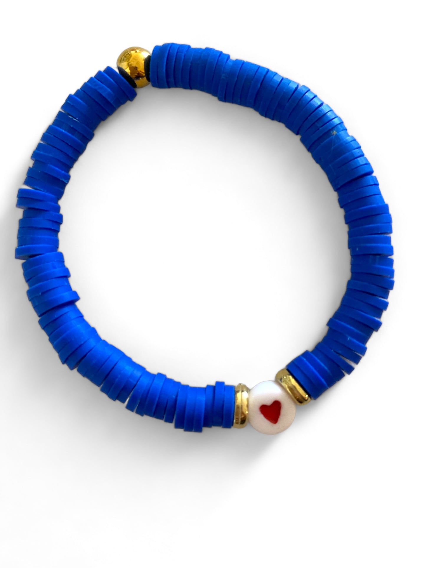 Koukla, Heishi Beads Sea Blue