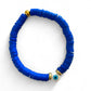 Koukla, Heishi Beads Sea Blue