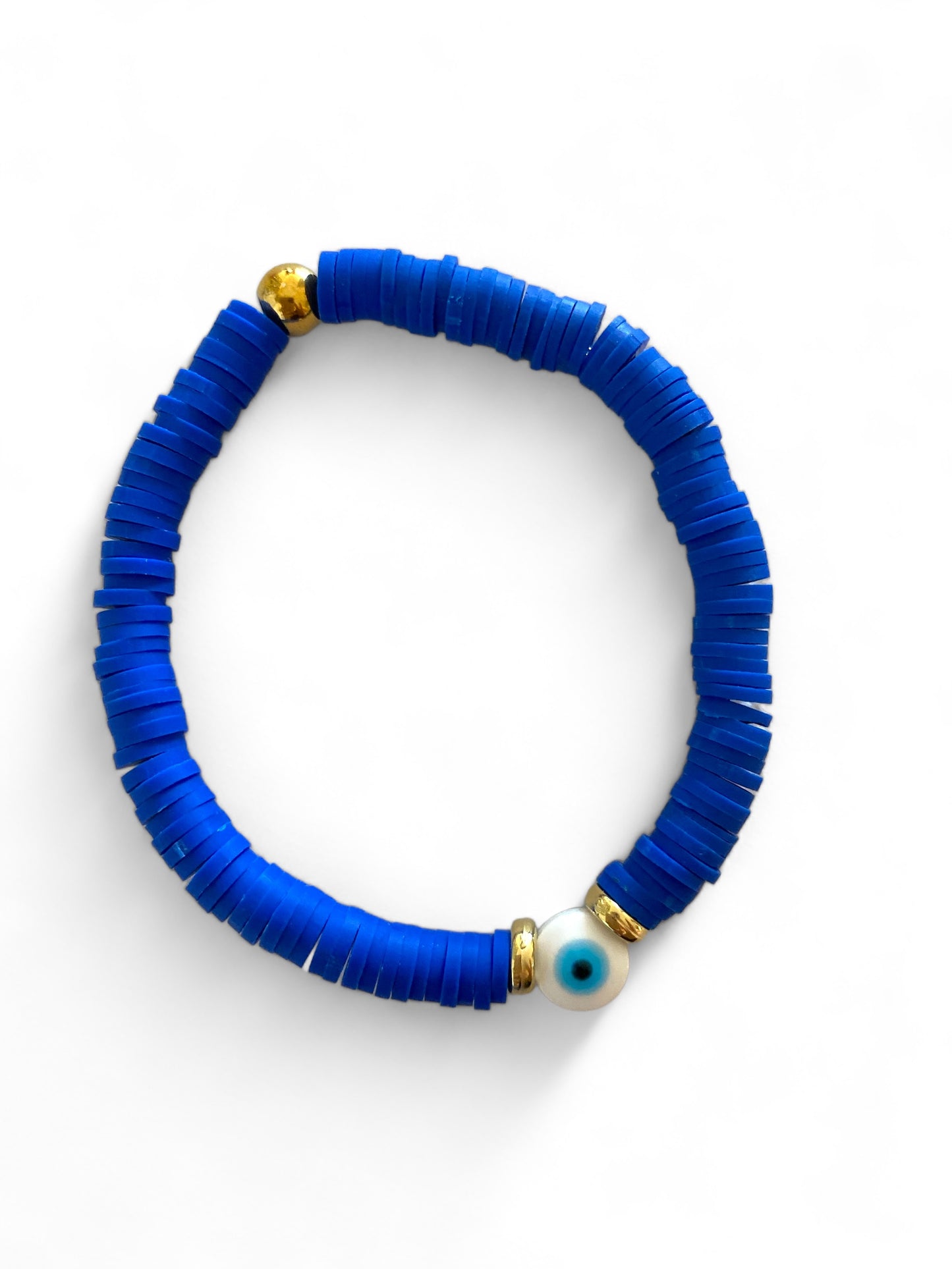 Koukla, Heishi Beads Sea Blue