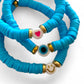 Koukla, Heishi Beads Light Blue