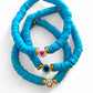 Koukla, Heishi Beads Light Blue