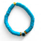 Koukla, Heishi Beads Light Blue