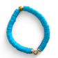 Koukla, Heishi Beads Light Blue
