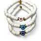 Koukla, Heishi Beads White