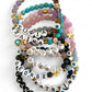 Logos, Custom Two Charms Bracelet
