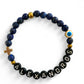 Logos, Custom Two Charms Bracelet