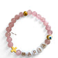 Logos, Custom Two Charms Bracelet