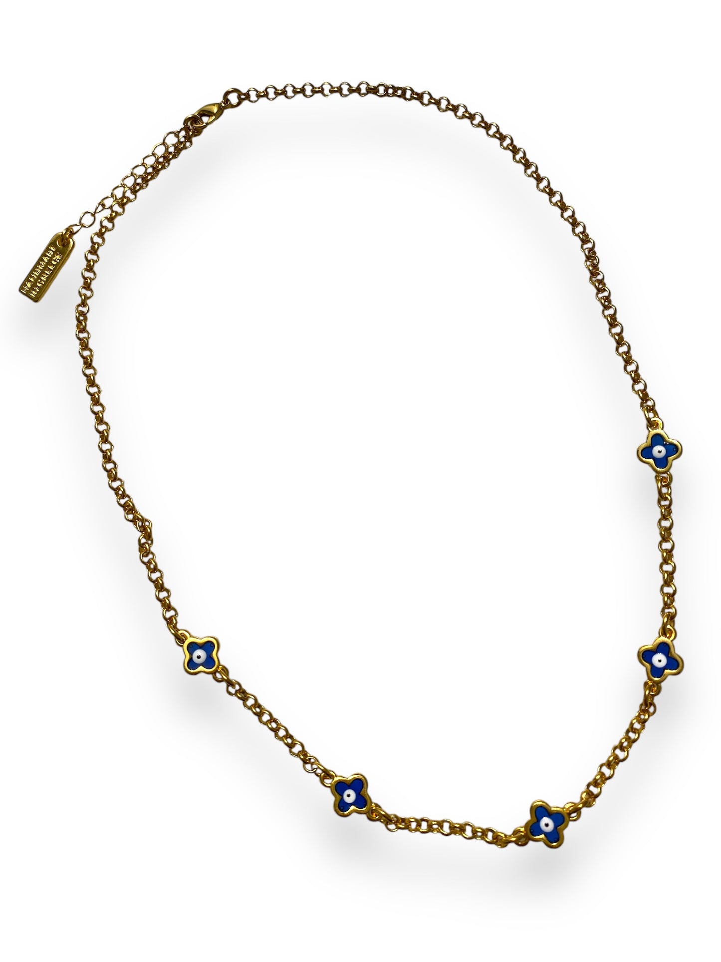 Matia Mou, Clover Gold Necklace