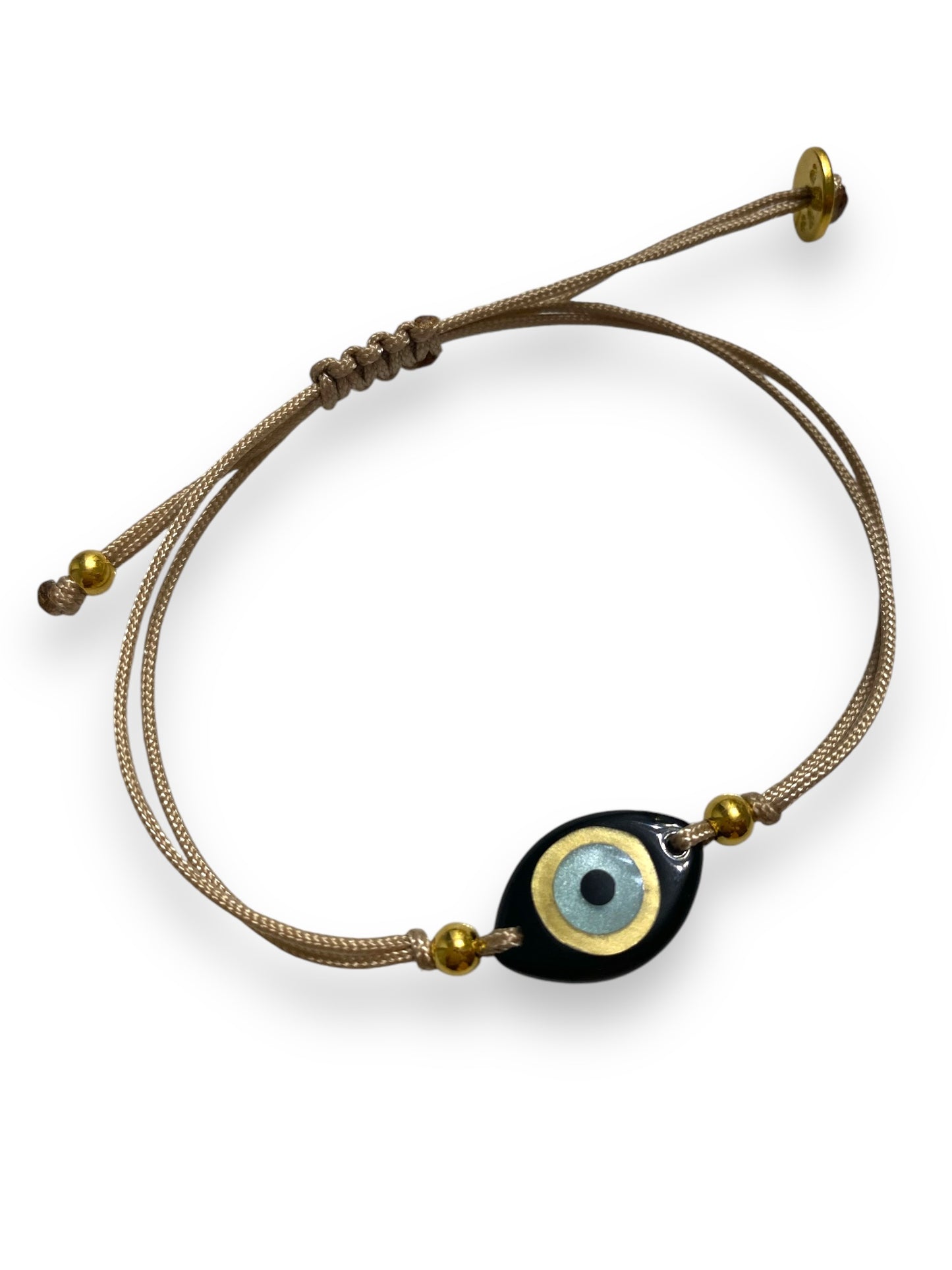 Theia, Adjustable Oval Eye Bracelet